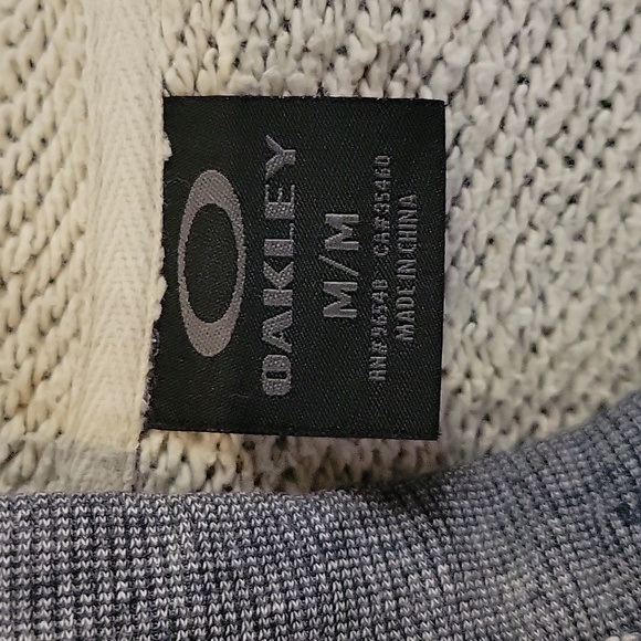 Oakley mens medium blue-grey sweater - Picture 2 of 4